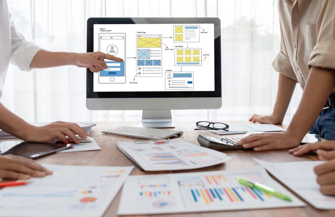 UI UX design interface mockup